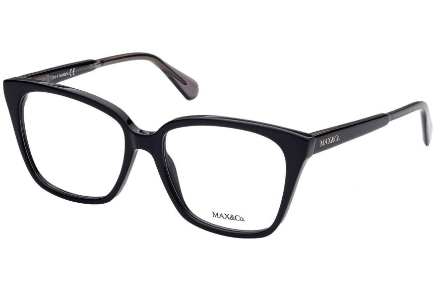 Okulary korekcyjne Max&Co. MO5033 001 Kwadratowe Czarne