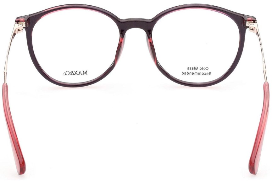 Okulary korekcyjne Max&Co. MO5043 092 Okrągłe Niebieskie