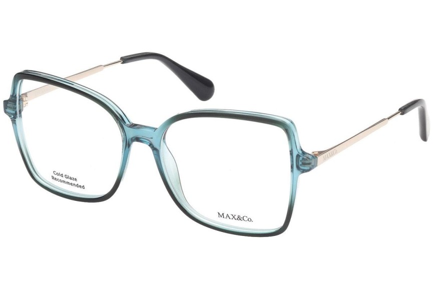 Okulary korekcyjne Max&Co. MO5009 089 Kwadratowe Niebieskie