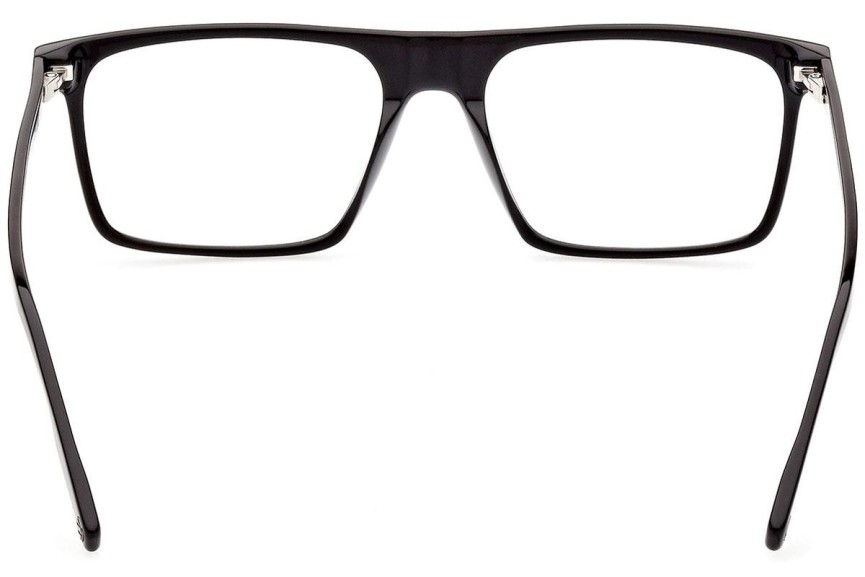 Okulary korekcyjne Zegna EZ5243 001 Kwadratowe Czarne