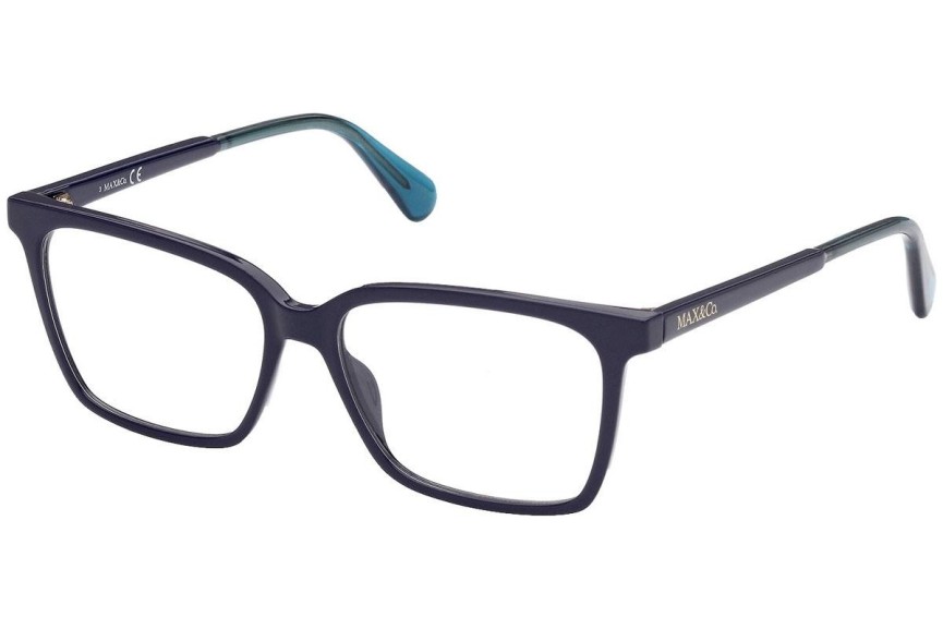 Okulary korekcyjne Max&Co. MO5052 092 Prostokątne Niebieskie