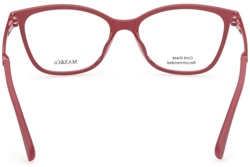 Okulary korekcyjne Max&Co. MO5012 066 Kocie oczy Czerwone