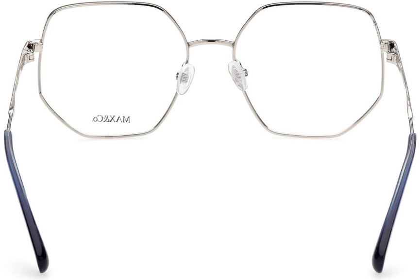 Okulary korekcyjne Max&Co. MO5037 016 Nieregularny Srebrne