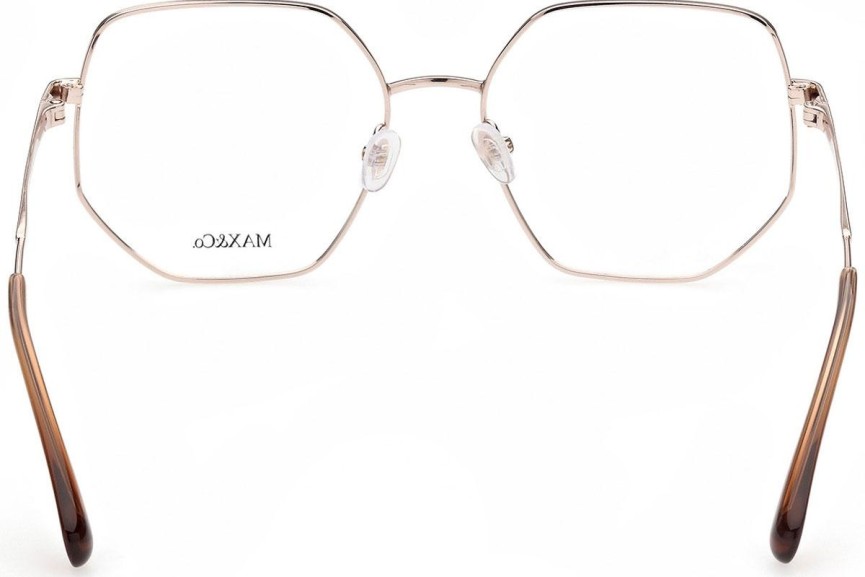 Okulary korekcyjne Max&Co. MO5037 028 Nieregularny Złote