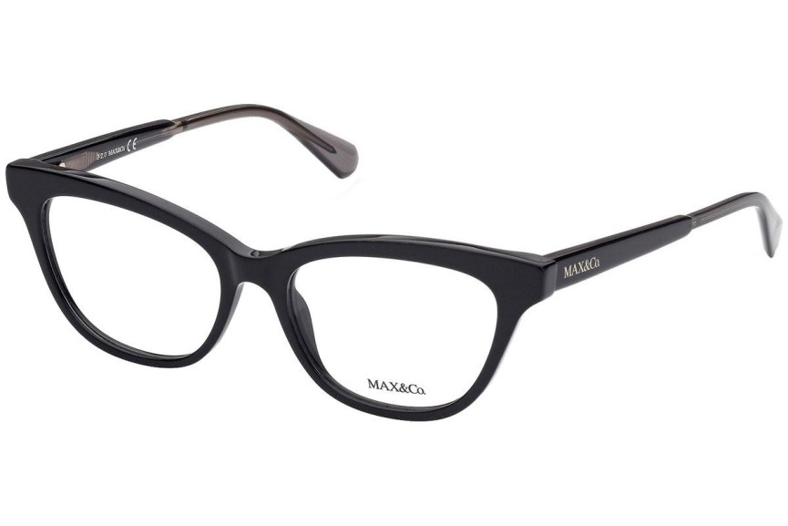 Okulary korekcyjne Max&Co. MO5029 001 Kocie oczy Czarne