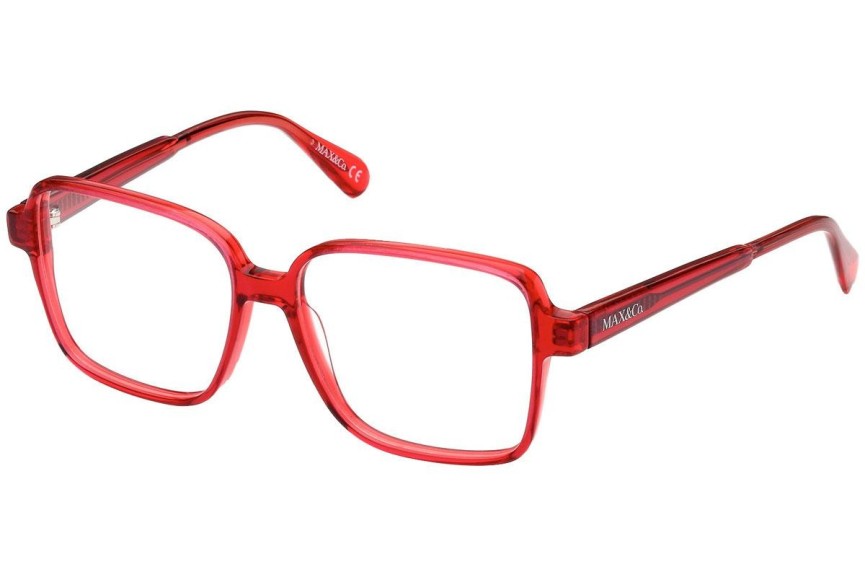 Okulary korekcyjne Max&Co. MO5060 066 Kwadratowe Czerwone