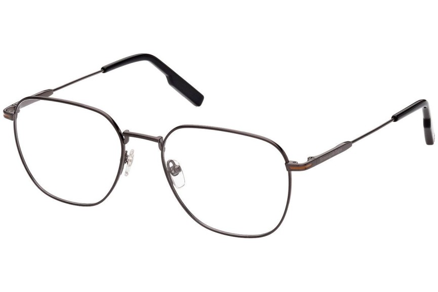 Okulary korekcyjne Zegna EZ5241 009 Okrągłe Srebrne