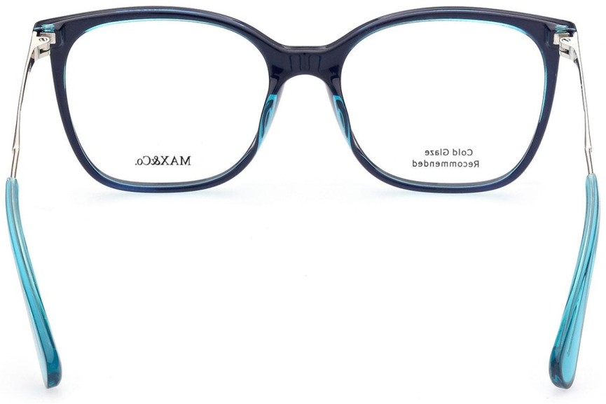 Okulary korekcyjne Max&Co. MO5042 092 Kwadratowe Niebieskie