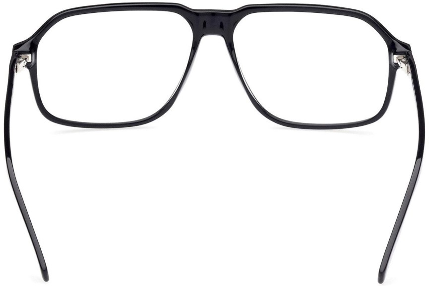 Okulary korekcyjne Zegna EZ5227 001 Pilotki (Aviator) Czarne