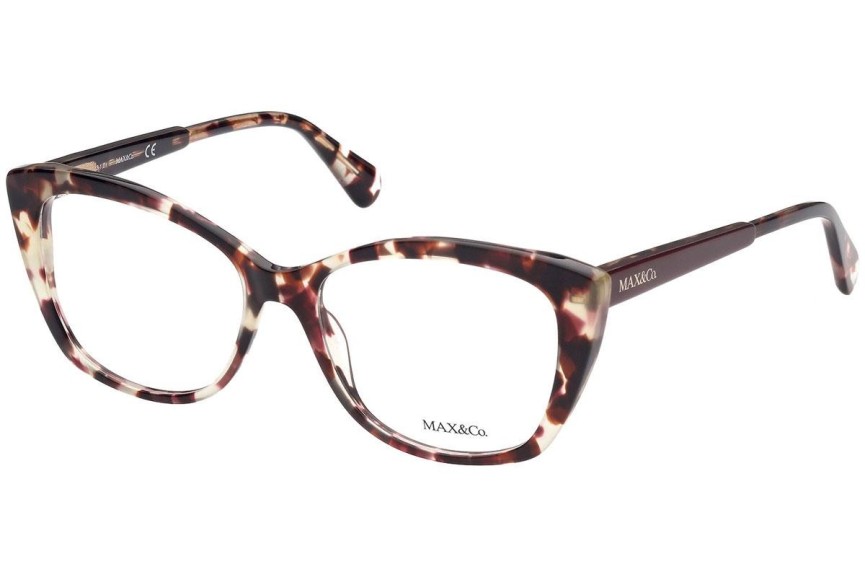 Okulary korekcyjne Max&Co. MO5016 052 Kwadratowe Havana