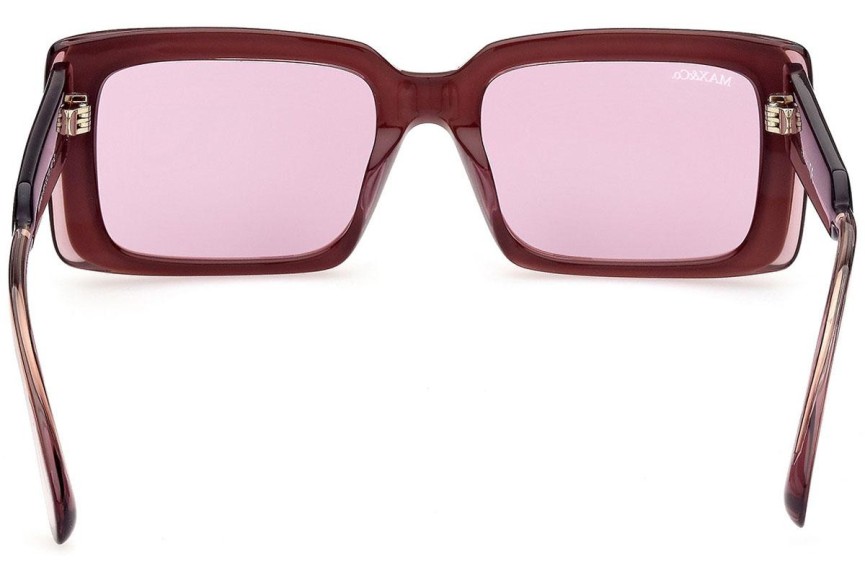 Okulary przeciwsłoneczne Max&Co. MO0040 69Y Kwadratowe Czerwone