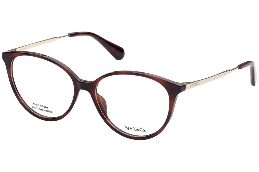 Okulary korekcyjne Max&Co. MO5023 052 Kocie oczy Havana