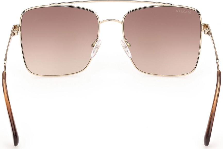 Okulary przeciwsłoneczne Max&Co. MO0006 32F Kwadratowe Złote