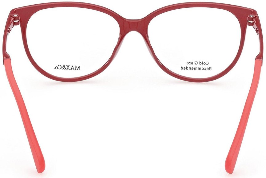 Okulary korekcyjne Max&Co. MO5025 066 Kocie oczy Czerwone