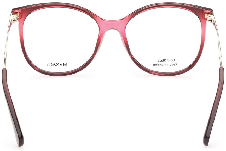 Okulary korekcyjne Max&Co. MO5008 071 Okrągłe Czerwone