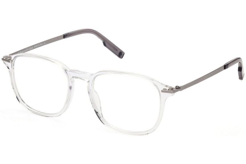 Okulary korekcyjne Zegna EZ5229 026 Okrągłe Przezroczyste