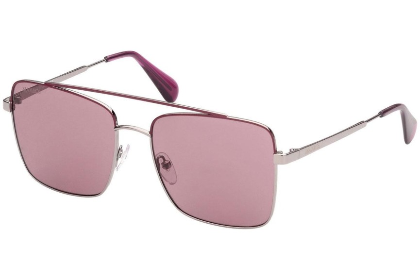 Okulary przeciwsłoneczne Max&Co. MO0006 14S Kwadratowe Srebrne