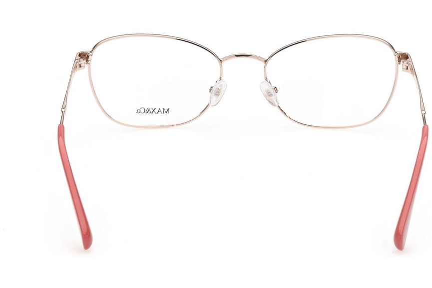 Okulary korekcyjne Max&Co. MO5019 033 Okrągłe Złote