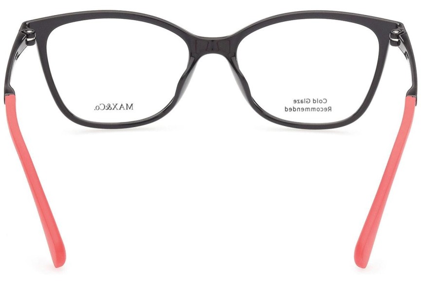 Okulary korekcyjne Max&Co. MO5012 001 Kocie oczy Czarne