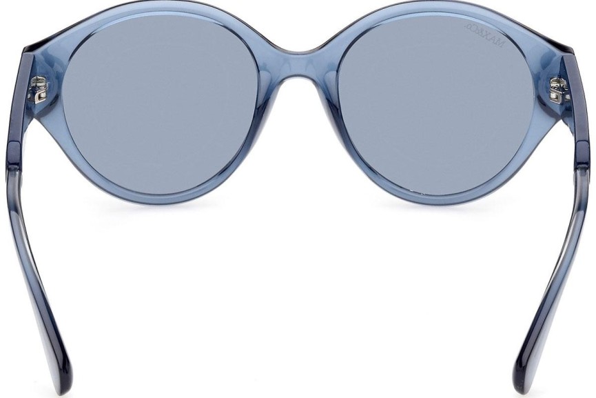 Okulary przeciwsłoneczne Max&Co. MO0058 90X Okrągłe Niebieskie