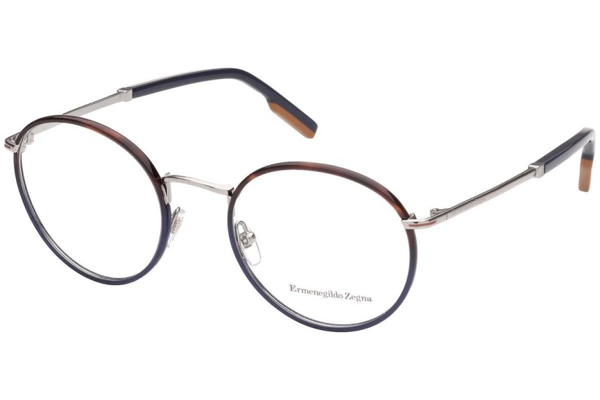 Ochelari Zegna EZ5182 56A Rotunzi Havana