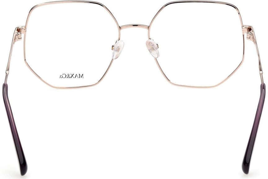 Okulary korekcyjne Max&Co. MO5037 28A Nieregularny Złote