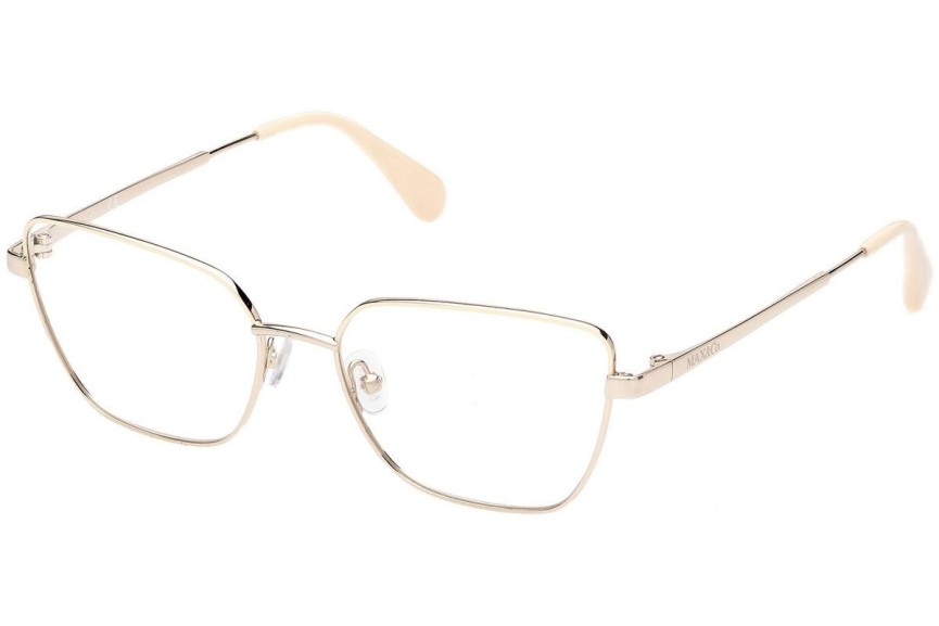 Okulary korekcyjne Max&Co. MO5068 032 Kocie oczy Złote