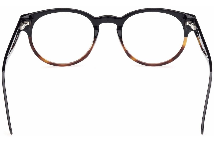 Okulary korekcyjne Zegna EZ5232 005 Okrągłe Czarne