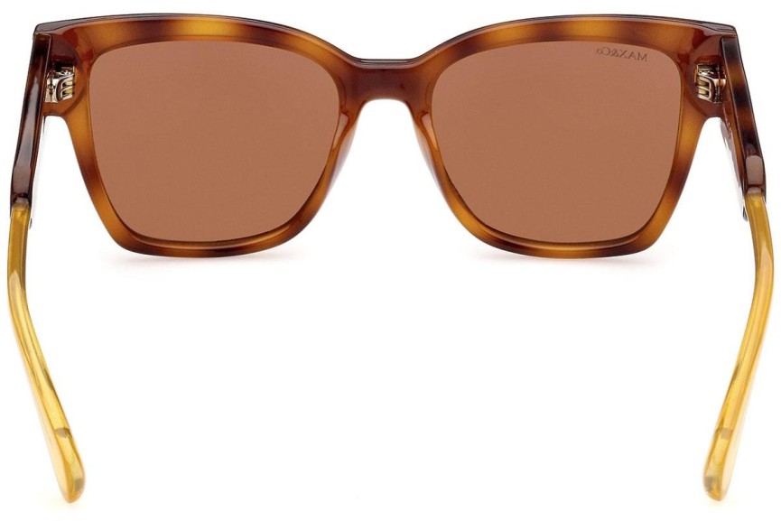 Okulary przeciwsłoneczne Max&Co. MO0045 52E Kwadratowe Havana