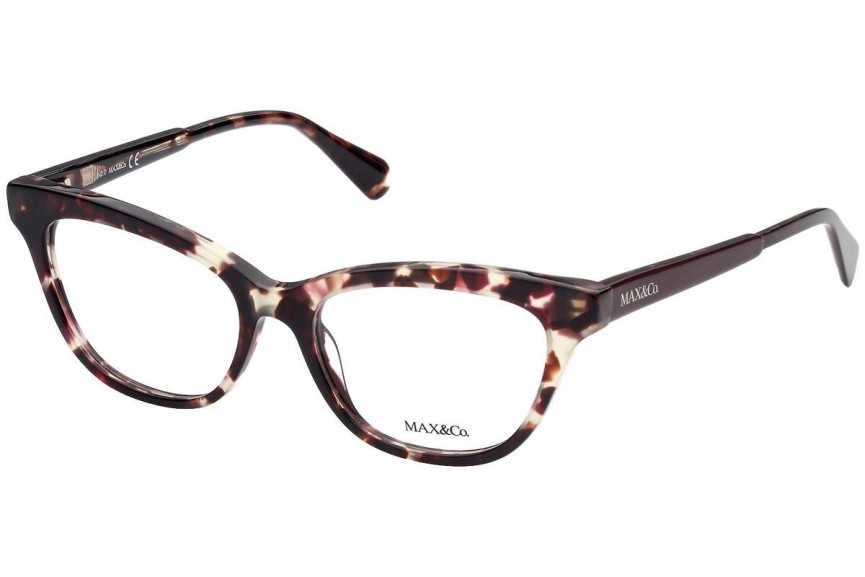 Okulary korekcyjne Max&Co. MO5029 055 Kocie oczy Havana