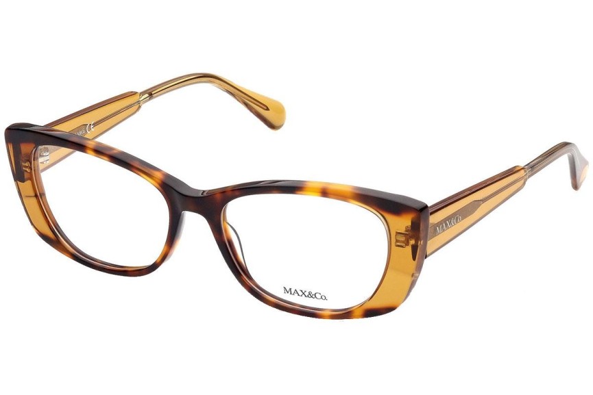 Okulary korekcyjne Max&Co. MO5027 056 Prostokątne Havana