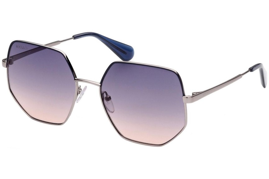 Okulary przeciwsłoneczne Max&Co. MO0026 14W Oversize Srebrne