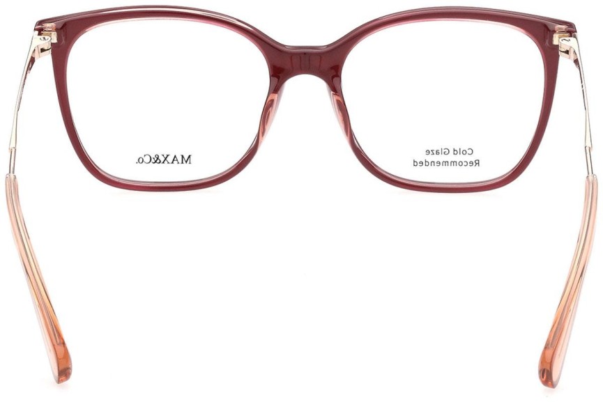 Okulary korekcyjne Max&Co. MO5042 071 Kwadratowe Czerwone