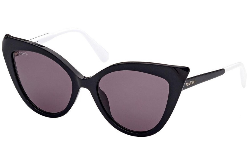 Okulary przeciwsłoneczne Max&Co. MO0038 01A Kocie oczy Czarne