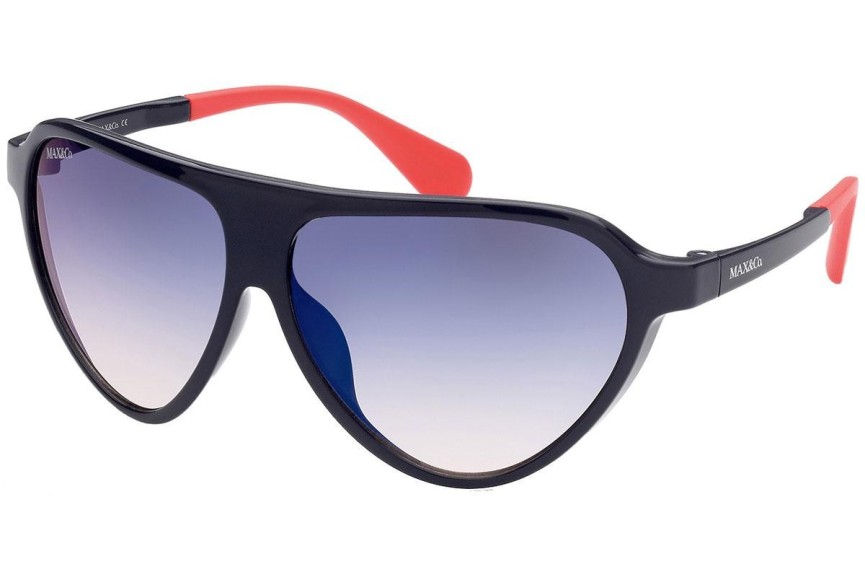 Okulary przeciwsłoneczne Max&Co. MO0023 90X Pilotki (Aviator) Niebieskie
