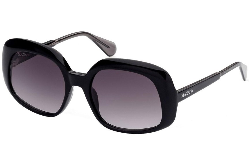 Sunglasses Max&Co. MO0018 01B Kwadratowe Czarne