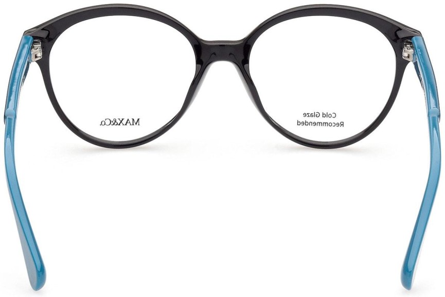 Okulary korekcyjne Max&Co. MO5021 001 Okrągłe Czarne