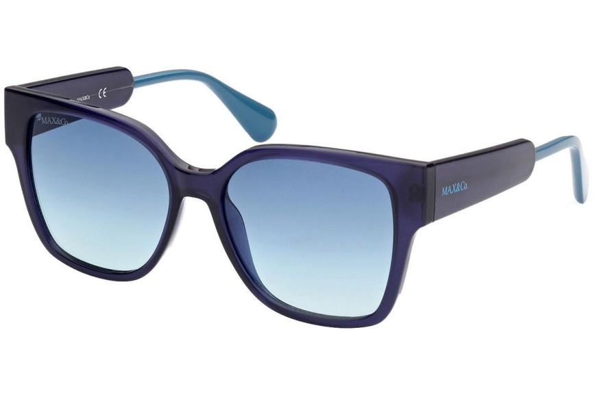 Okulary przeciwsłoneczne Max&Co. MO0036 90W Kwadratowe Niebieskie
