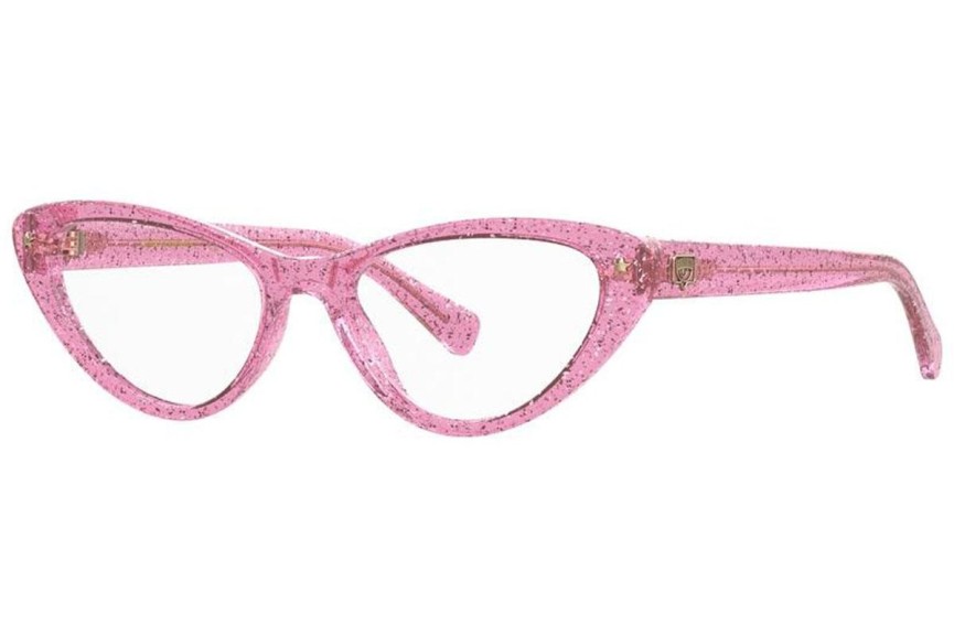 Okulary korekcyjne Chiara Ferragni CF7012 QR0 Kocie oczy Różowe