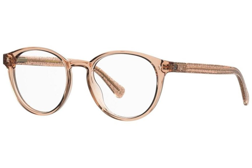 Okulary korekcyjne Chiara Ferragni CF1015 733 Okrągłe Brązowe