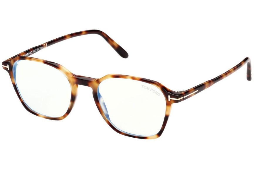 Okulary korekcyjne Tom Ford FT5804-B 053 Kwadratowe Havana