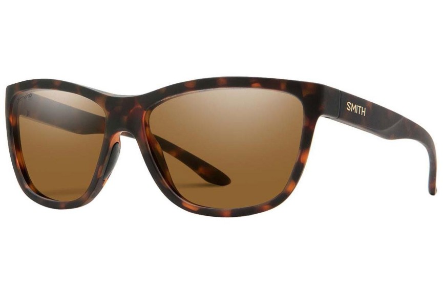 Okulary korekcyjne Smith Eclipse N9P/L5 Polarized Kwadratowe Havana