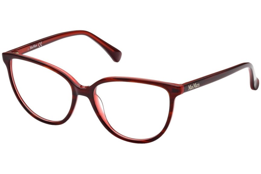 Okulary korekcyjne Max Mara MM5055 069 Kocie oczy Czerwone