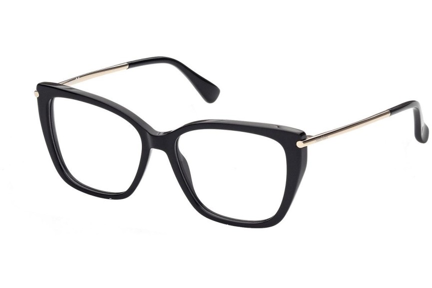 Okulary korekcyjne Max Mara MM5007 001 Kwadratowe Czarne