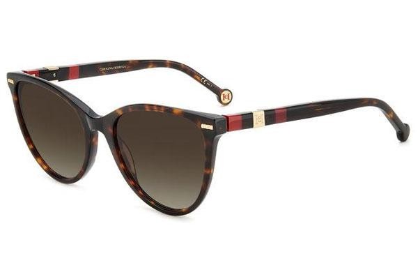 Ochelari de soare Carolina Herrera HER0107/S O63/HA Rotunzi Havana