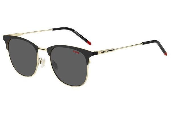 Okulary przeciwsłoneczne HUGO HG1208/S I46/IR Browline Czarne
