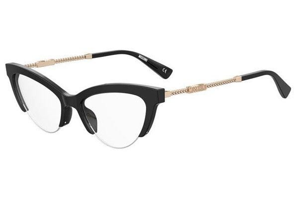 Okulary korekcyjne Moschino MOS612 807 Kocie oczy Czarne