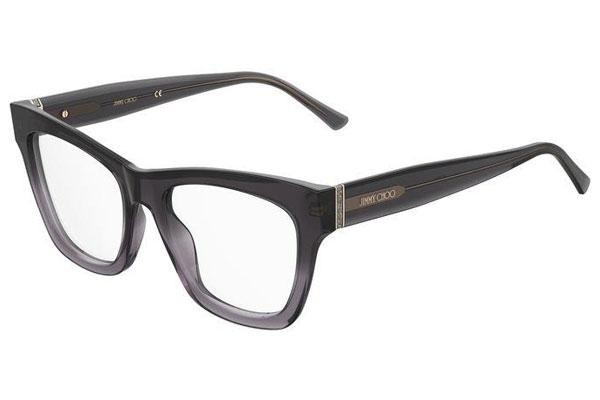 Okulary korekcyjne Jimmy Choo JC351 KB7 Kwadratowe Szare