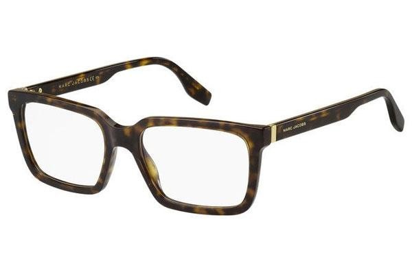 Okulary korekcyjne Marc Jacobs MARC643 086 Prostokątne Havana