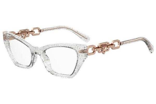 Okulary korekcyjne Chiara Ferragni CF7020 MXV Kocie oczy Przezroczyste